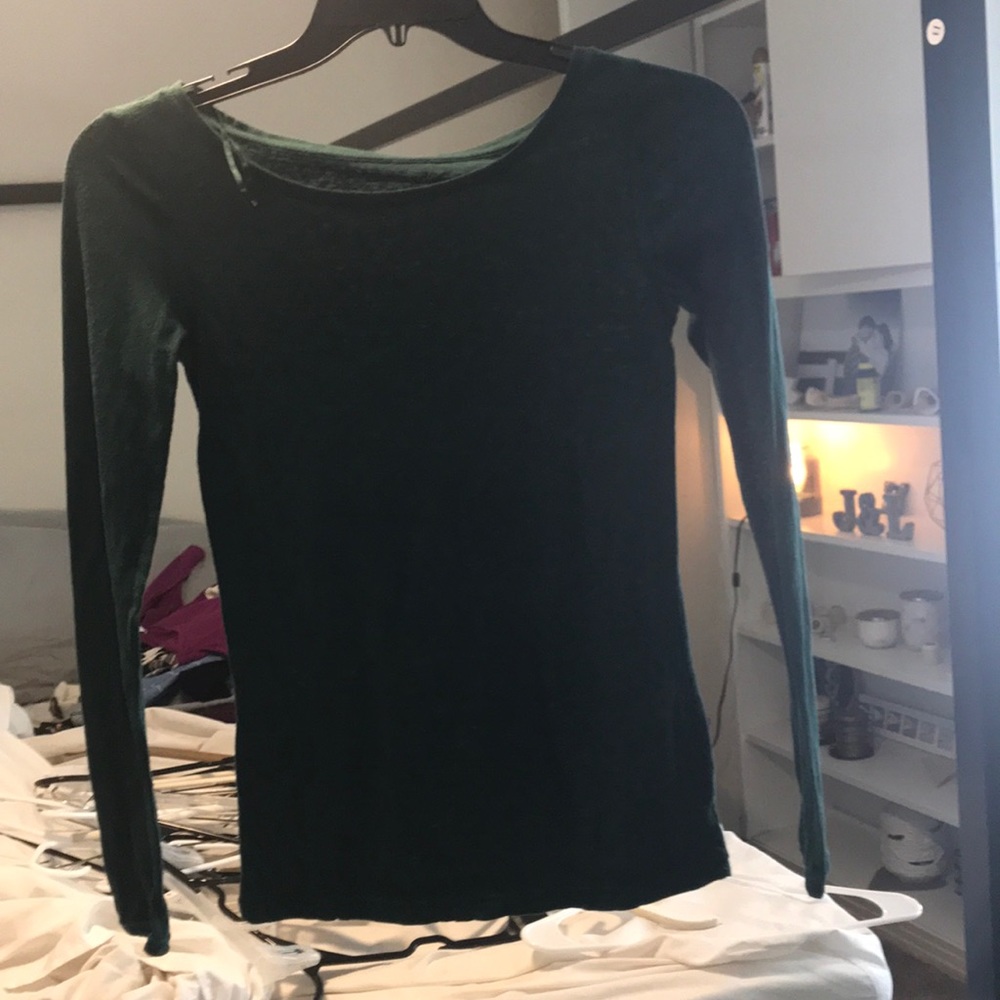 Emerald green shirt